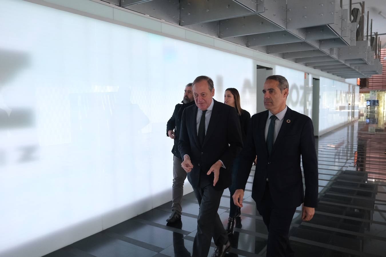 FOTOS: Javier Herrador, en &#039;La Mirada económica&#039; de La Voz de Cádiz y ABC