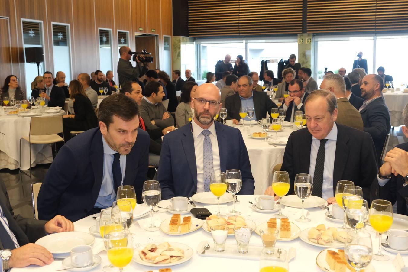 FOTOS: Javier Herrador, en &#039;La Mirada económica&#039; de La Voz de Cádiz y ABC