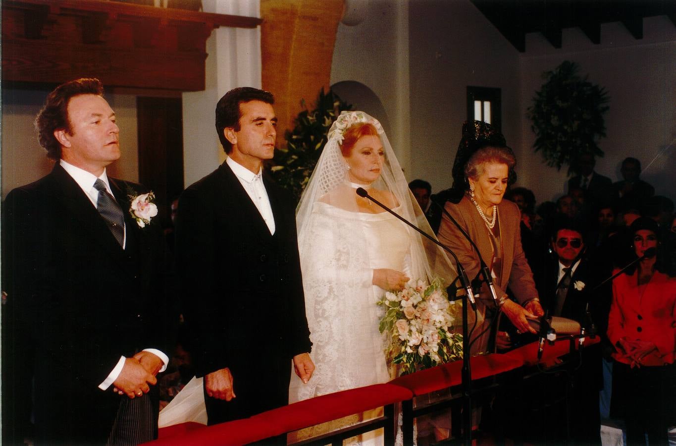 Boda de Rocío Jurado y José Ortega Cano, en imágenes