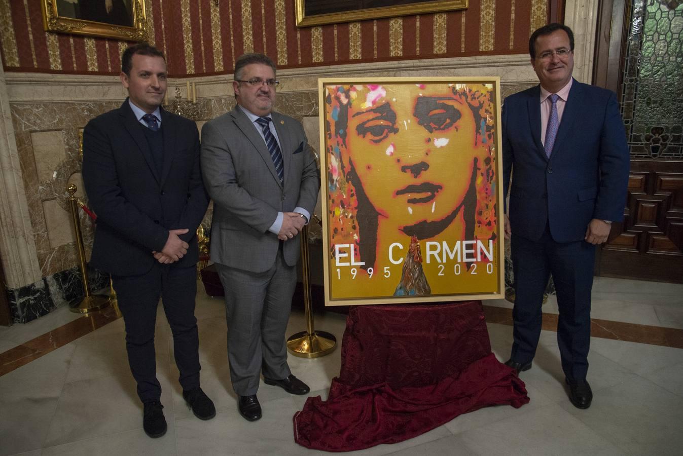 Presentación del cartel del 25 aniversario del Carmen