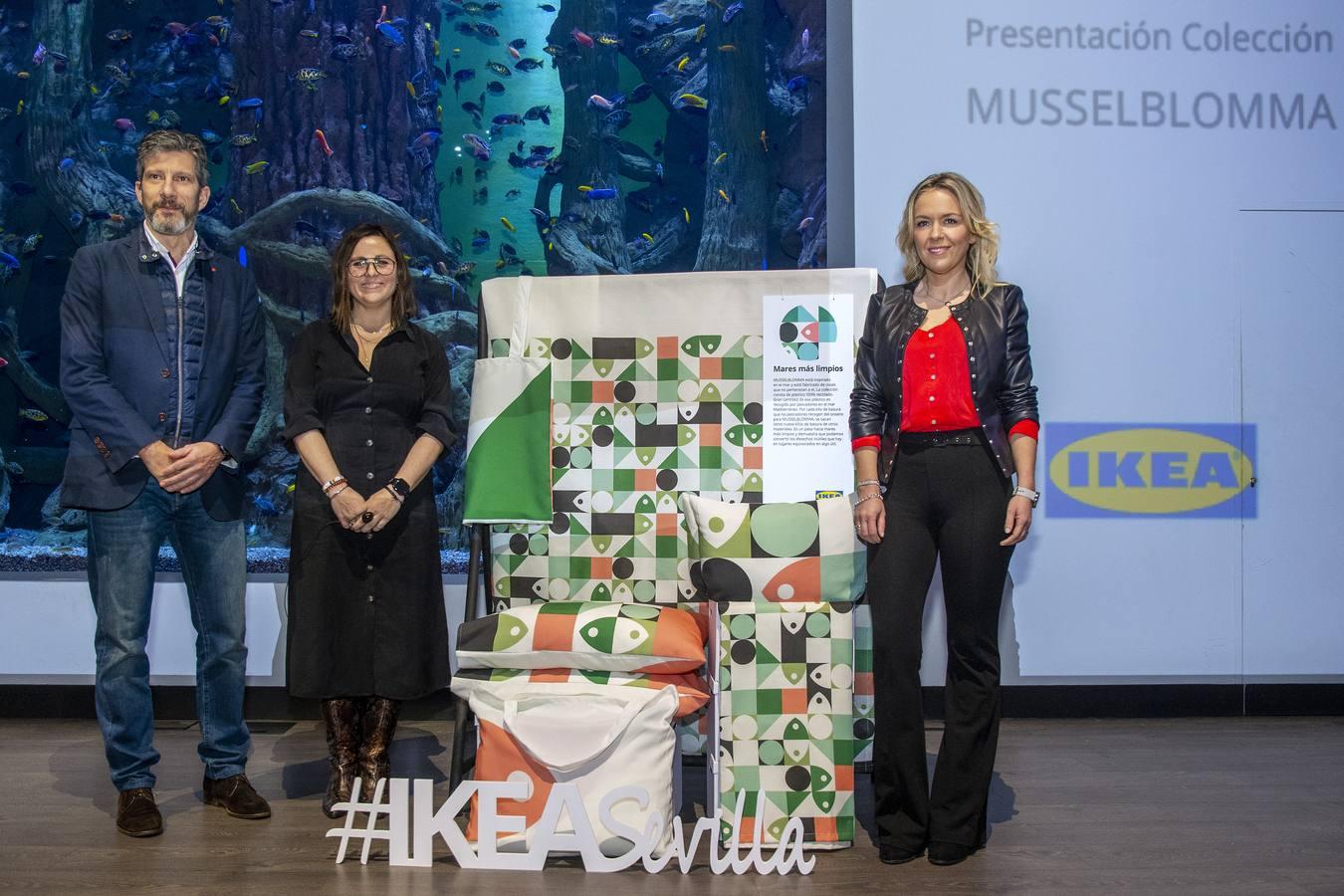 IKEA presenta en Sevilla su primera colección textil hecha con plásticos recogidos en el Mediterráneo