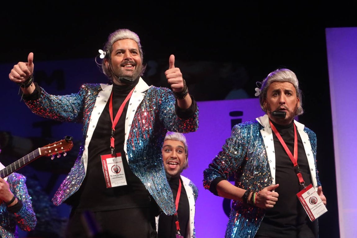 FOTOS: Chirigota de Bizcocho &#039;Los couchers lowcost&#039; en el COAC 20202