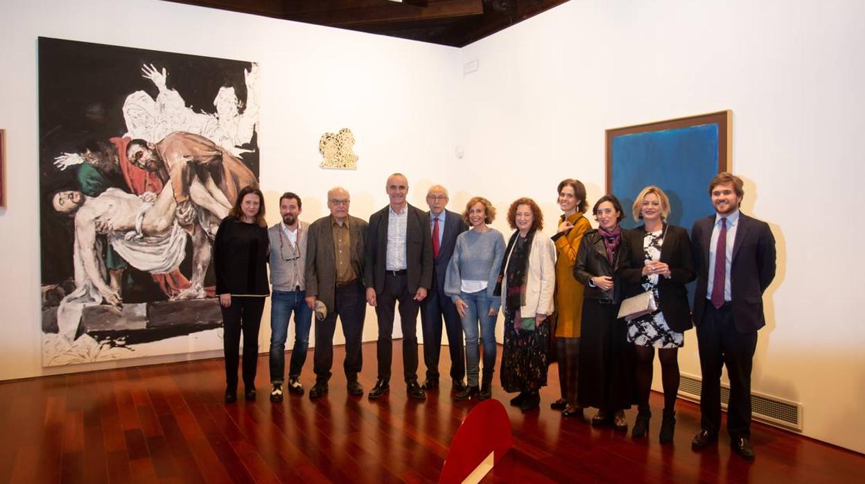 Obras de Gordillo y Tàpies llegan a Sevilla