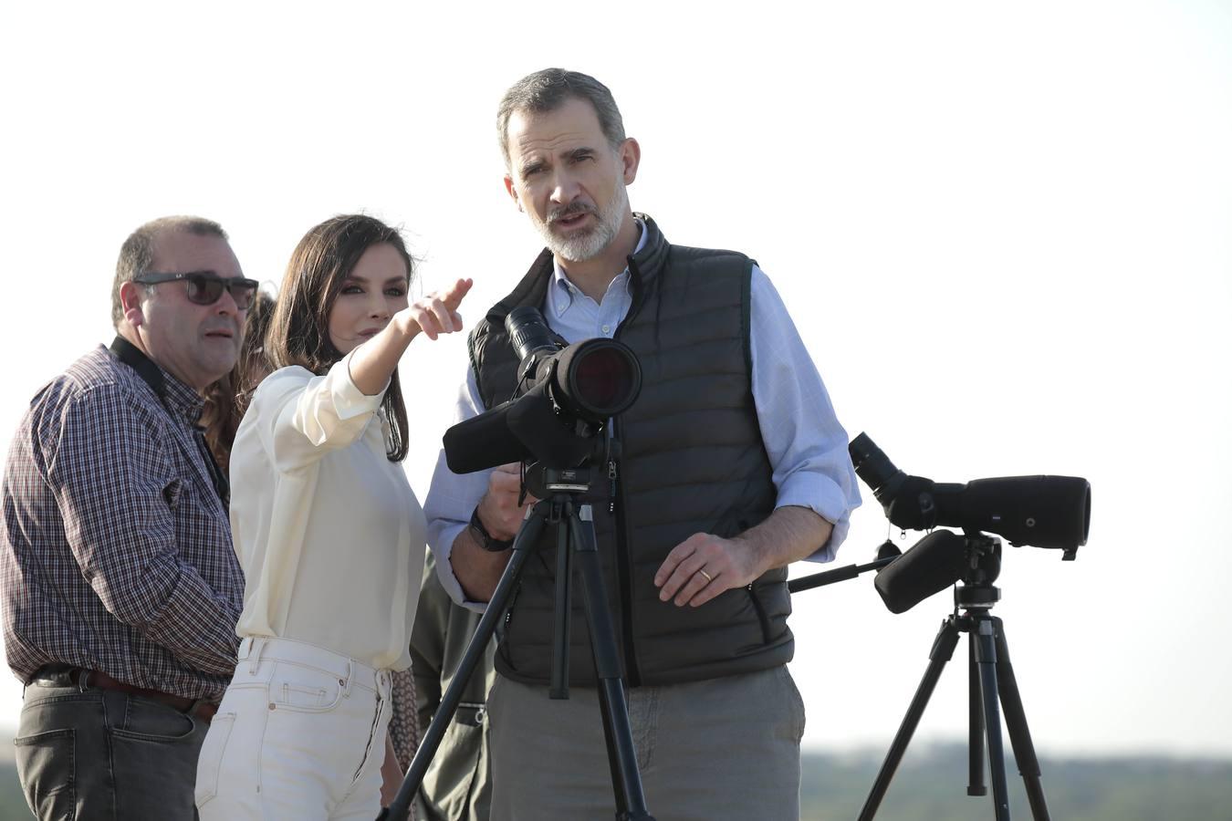 Los Reyes de España visitan Doñana