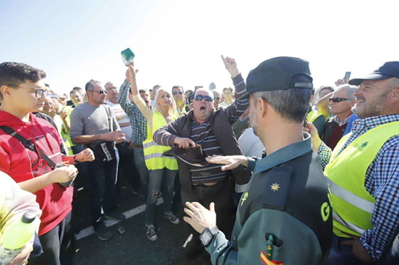 La marcha de agricultores y ganaderos en Lucena, en imágenes (II)