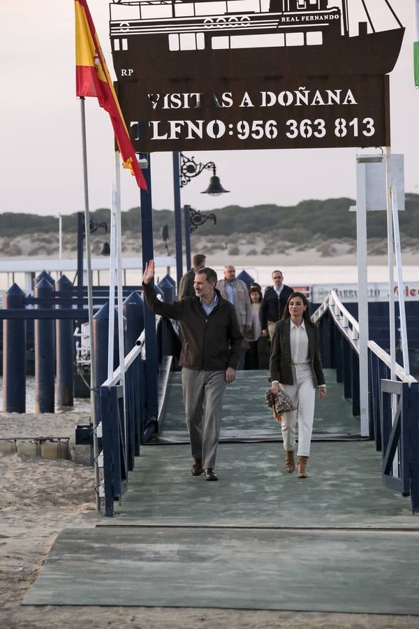 FOTOS: Los Reyes de España visitan Sanlúcar y Doñana