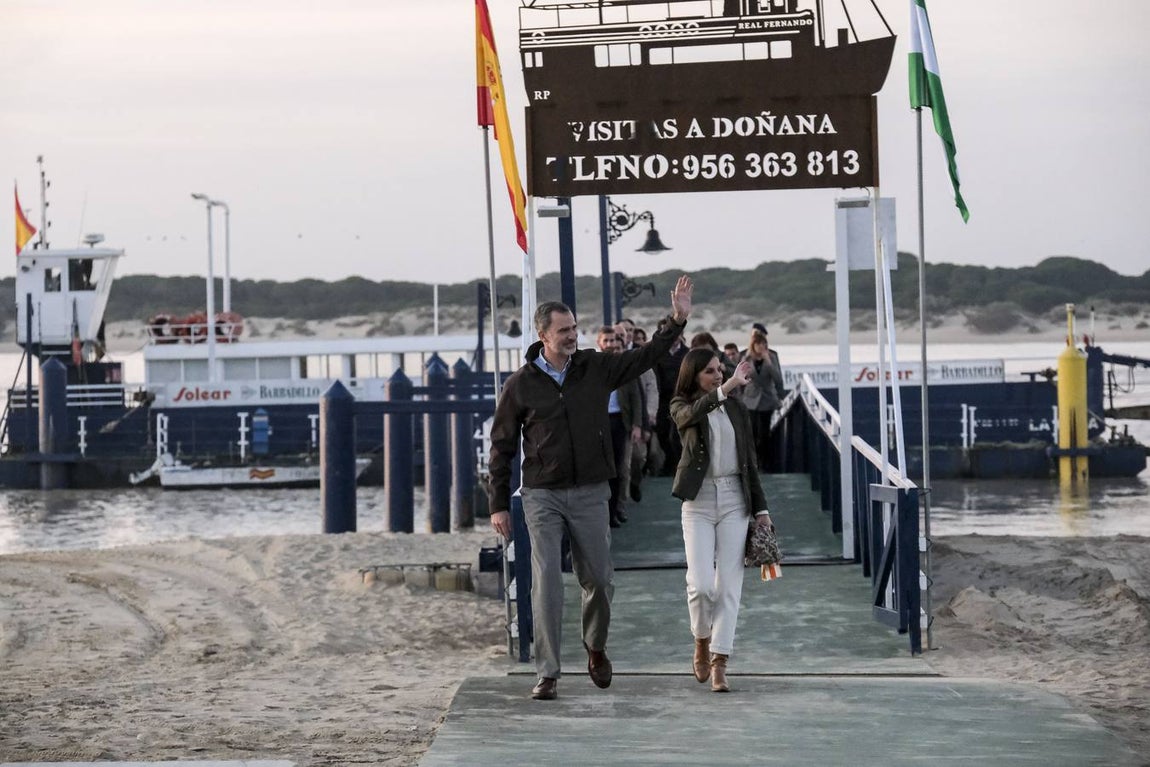 FOTOS: Los Reyes de España visitan Sanlúcar y Doñana