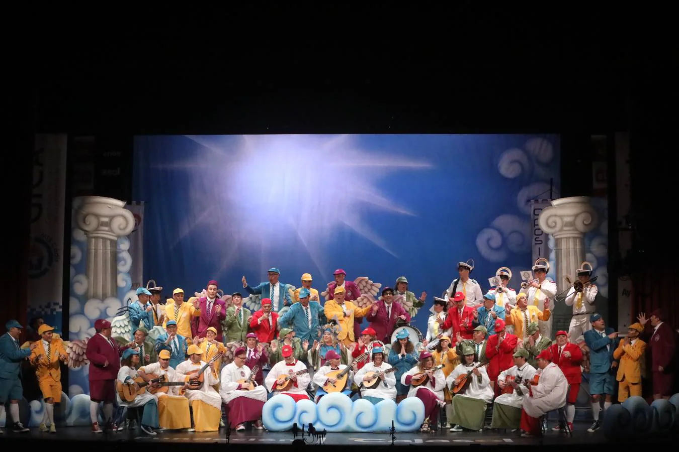 FOTOS: Coro de Procopio y El Chapa &#039;Gloria bendita&#039; en el COAC 2020