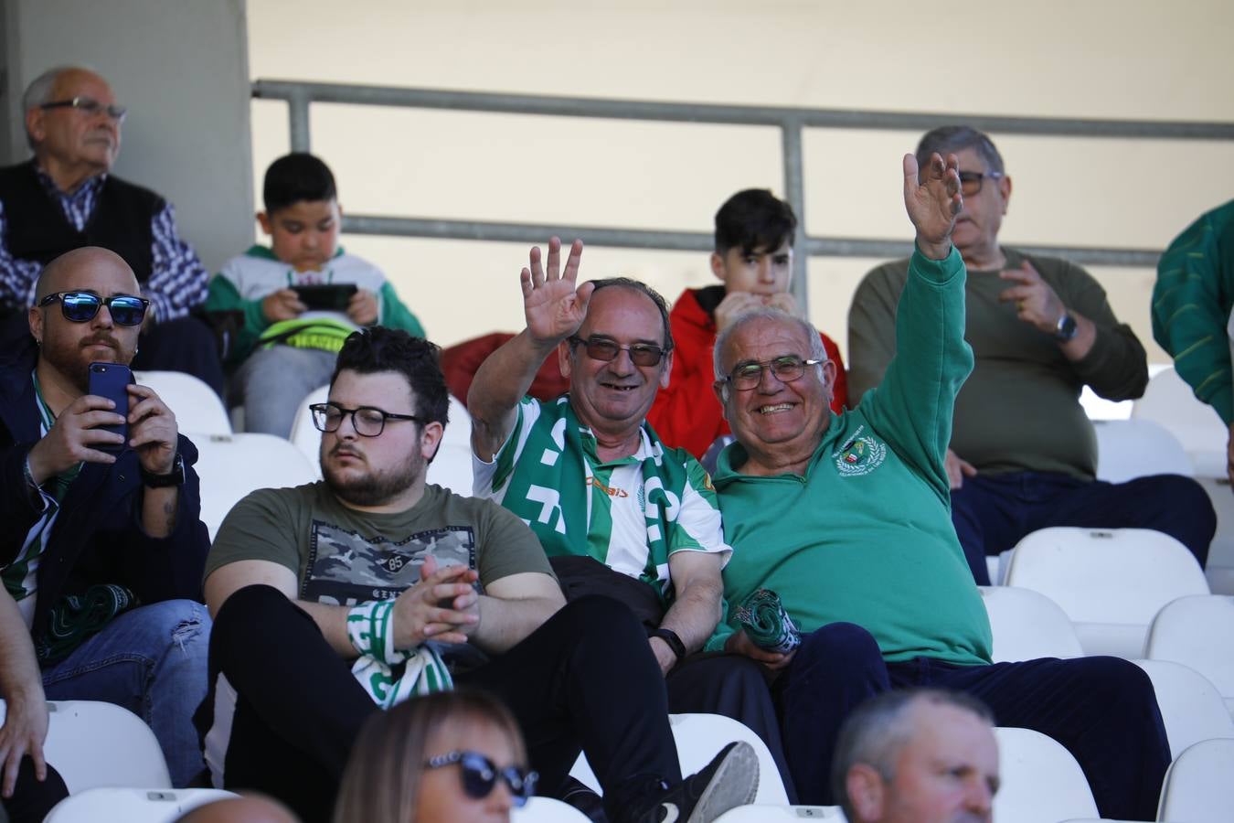 El ambiente en el Córdoba CF-Sevilla Atlético, en imágenes