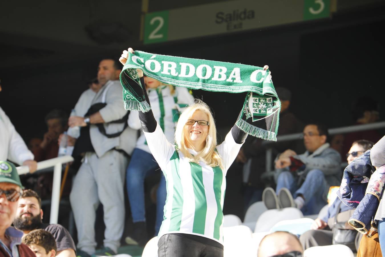 El ambiente en el Córdoba CF-Sevilla Atlético, en imágenes