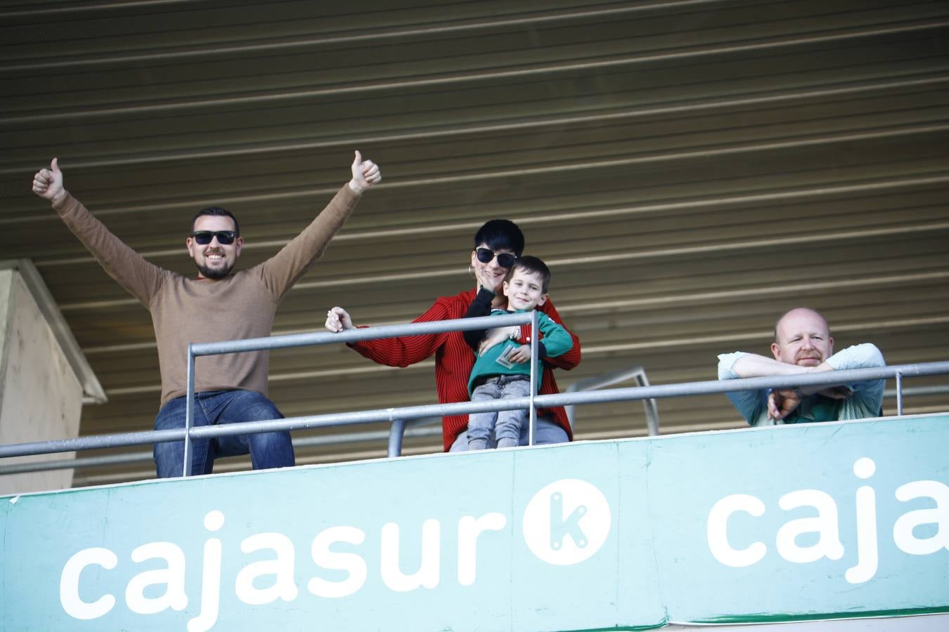 El ambiente en el Córdoba CF-Sevilla Atlético, en imágenes