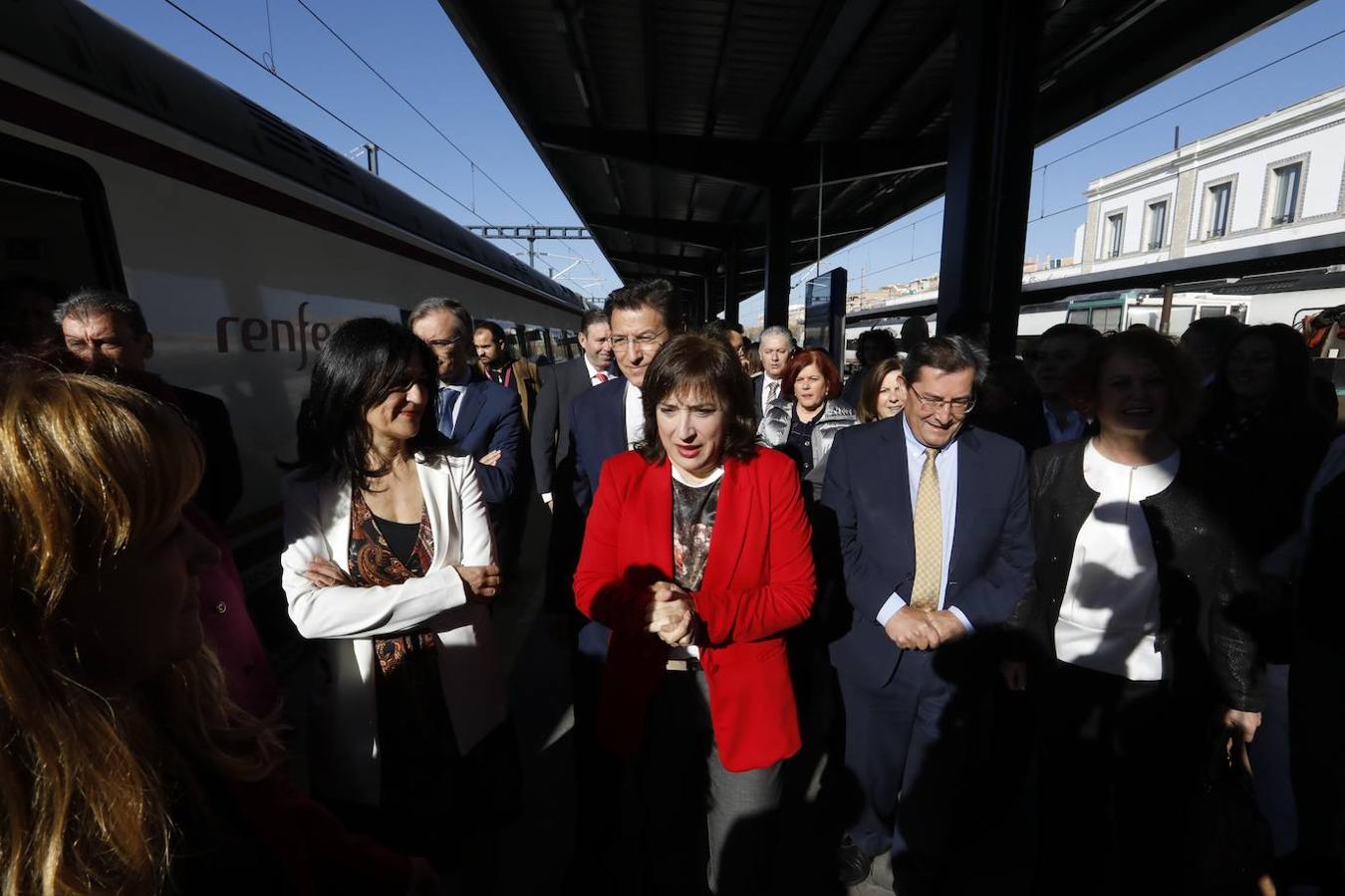 La inauguración del Avant entre Córdoba y Granada, en imágenes