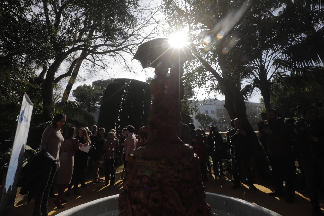 FOTOS: Así luce la fuente de los niños del paraguas en el Parque Genovés