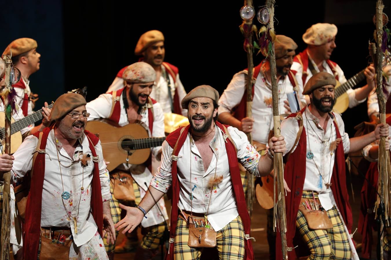 El arranque de las semifinales del Carnaval de Córdoba, en imágenes