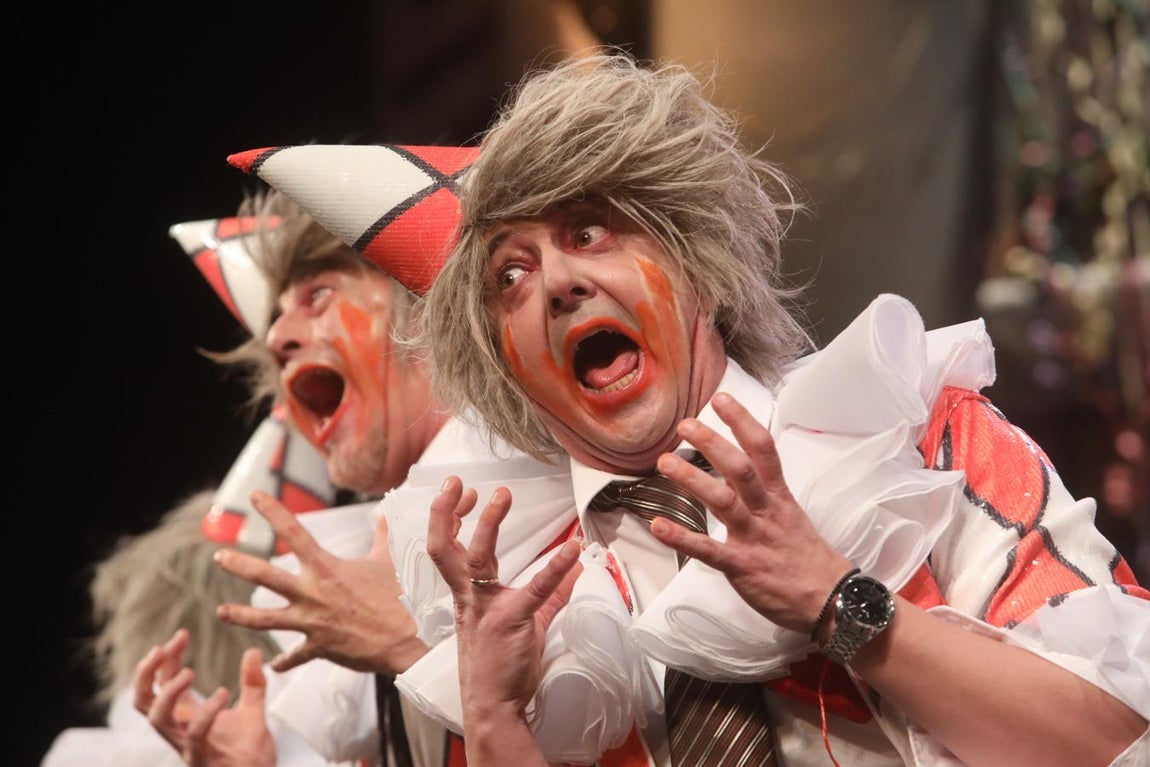 FOTOS: La Chirigota de El Selu, Estrés por cuatro en el COAC 2020