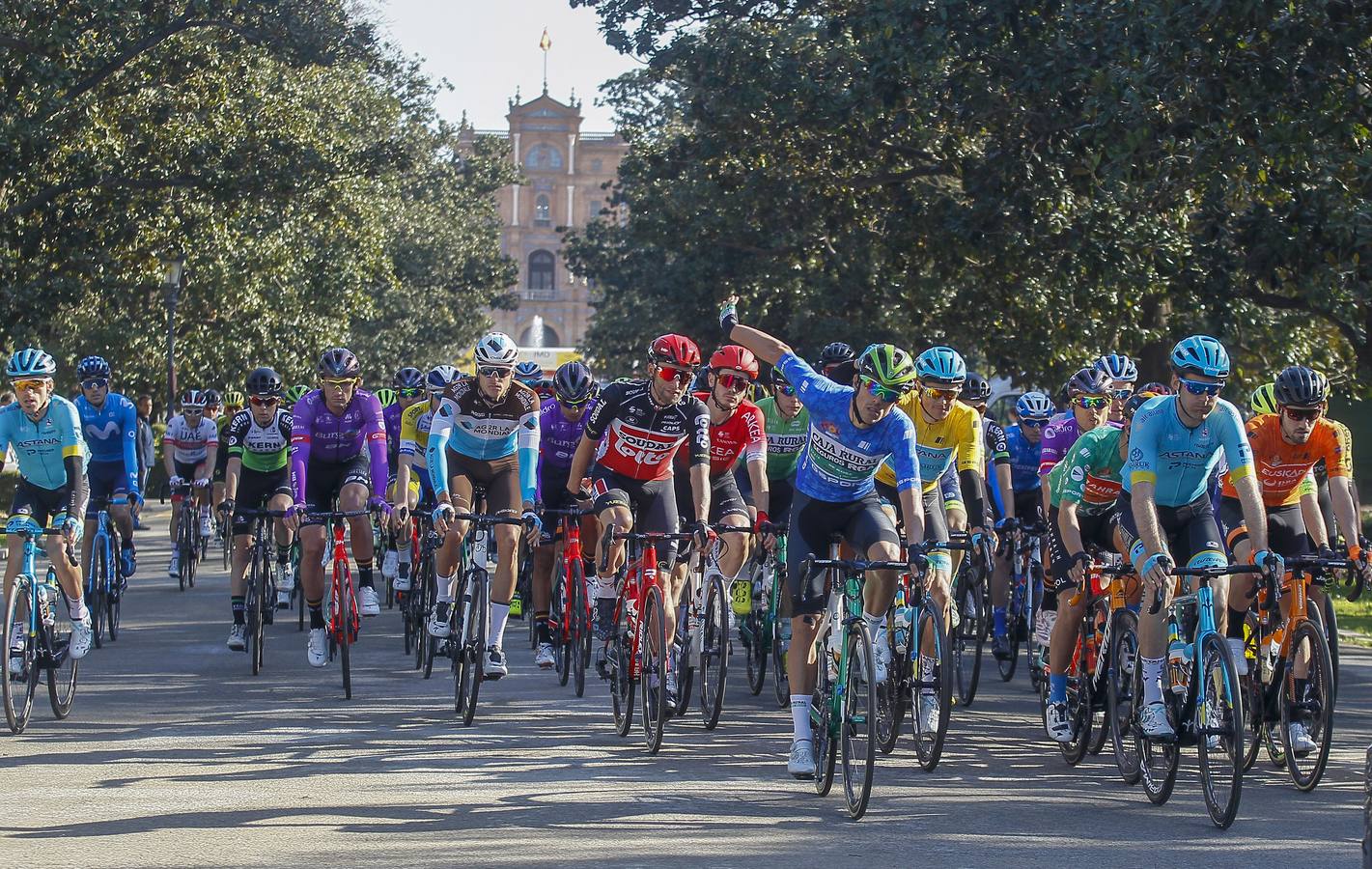 La Vuelta a Andalucía, en Sevilla