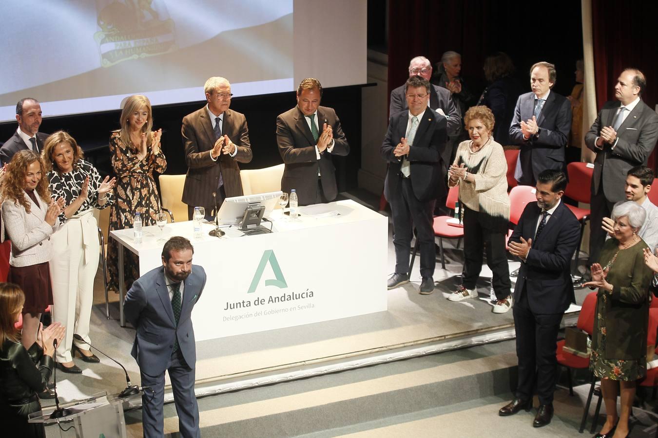 Entrega de «Banderas de Andalucía» de la provincia de Sevilla