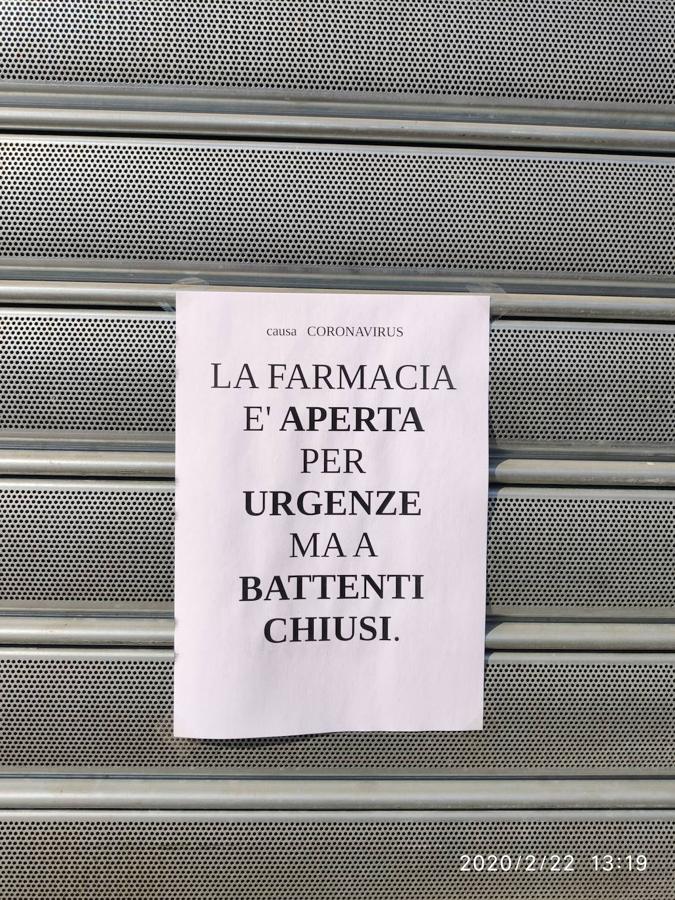 En imágenes: Así es Codogno, el «Wuhan italiano» que se ha convertido en un pueblo fantasma por pánico al coronavirus