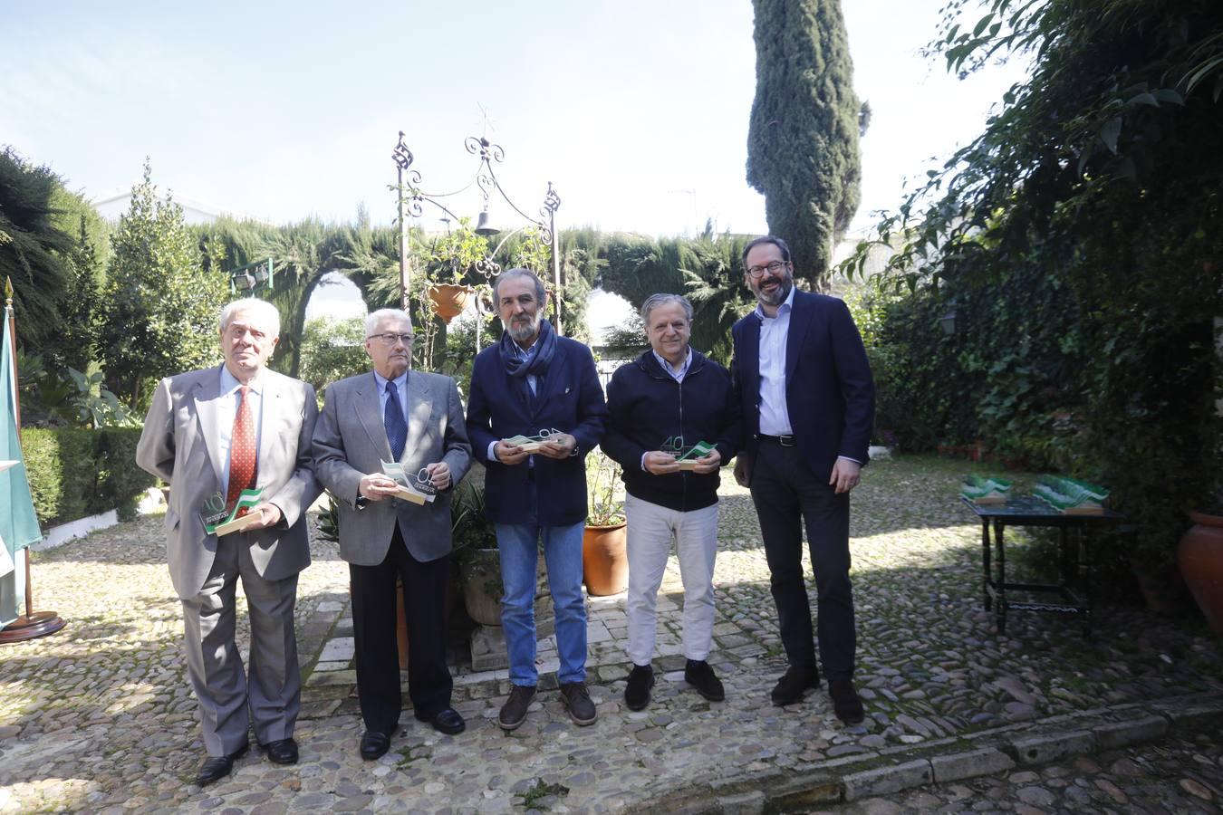 El homenaje del PP de Córdoba a sus parlamentarios andaluces, en imágenes