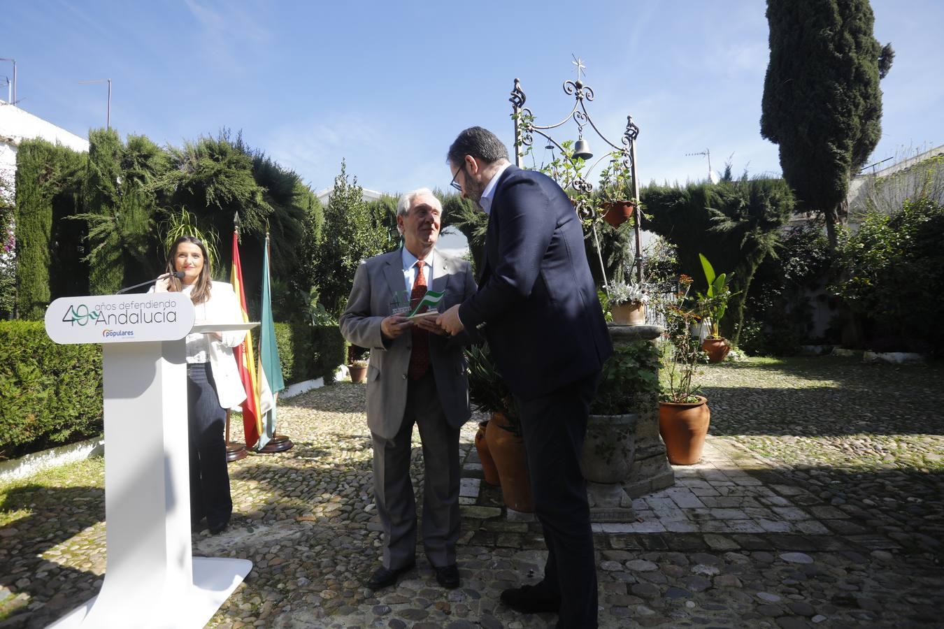 El homenaje del PP de Córdoba a sus parlamentarios andaluces, en imágenes