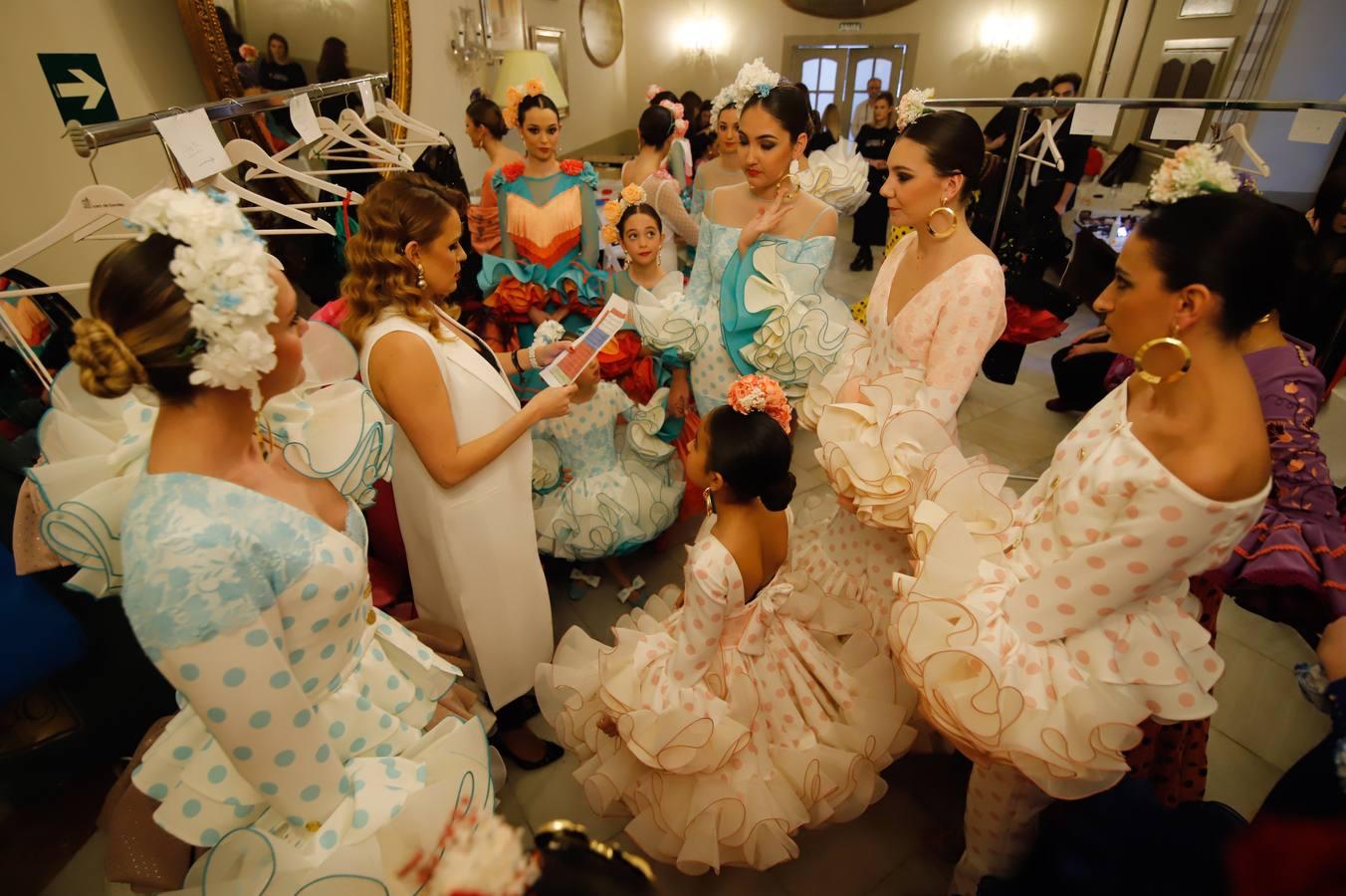 El desfile flamenco de Sara de Benítez en el Círculo de la Amistad, en imágenes