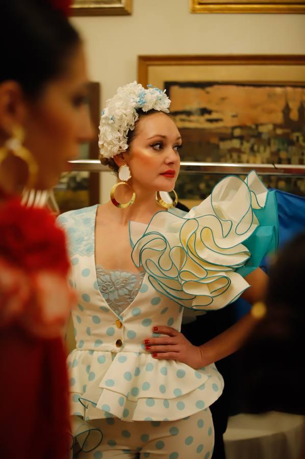 El desfile flamenco de Sara de Benítez en el Círculo de la Amistad, en imágenes