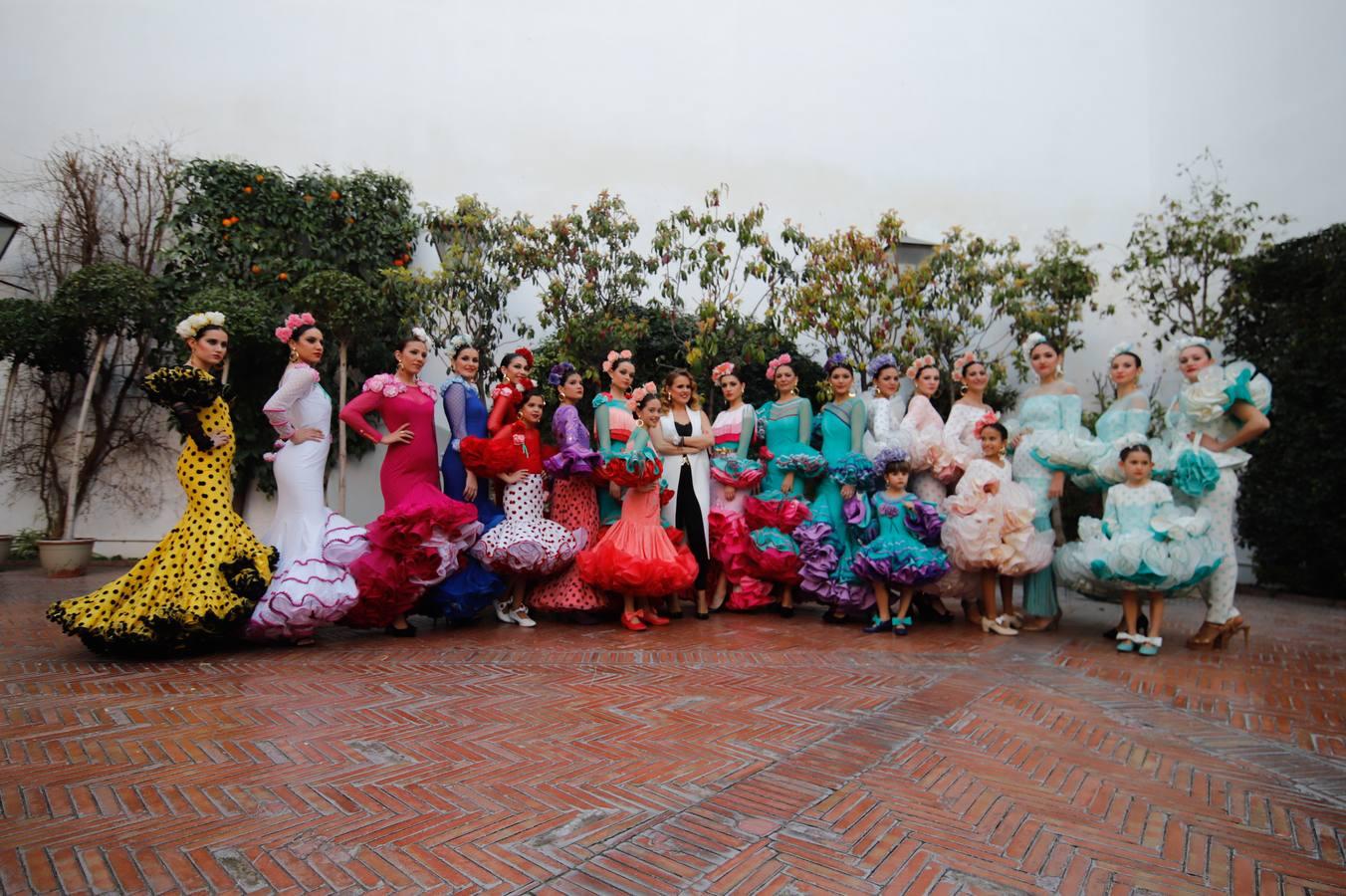 El desfile flamenco de Sara de Benítez en el Círculo de la Amistad, en imágenes