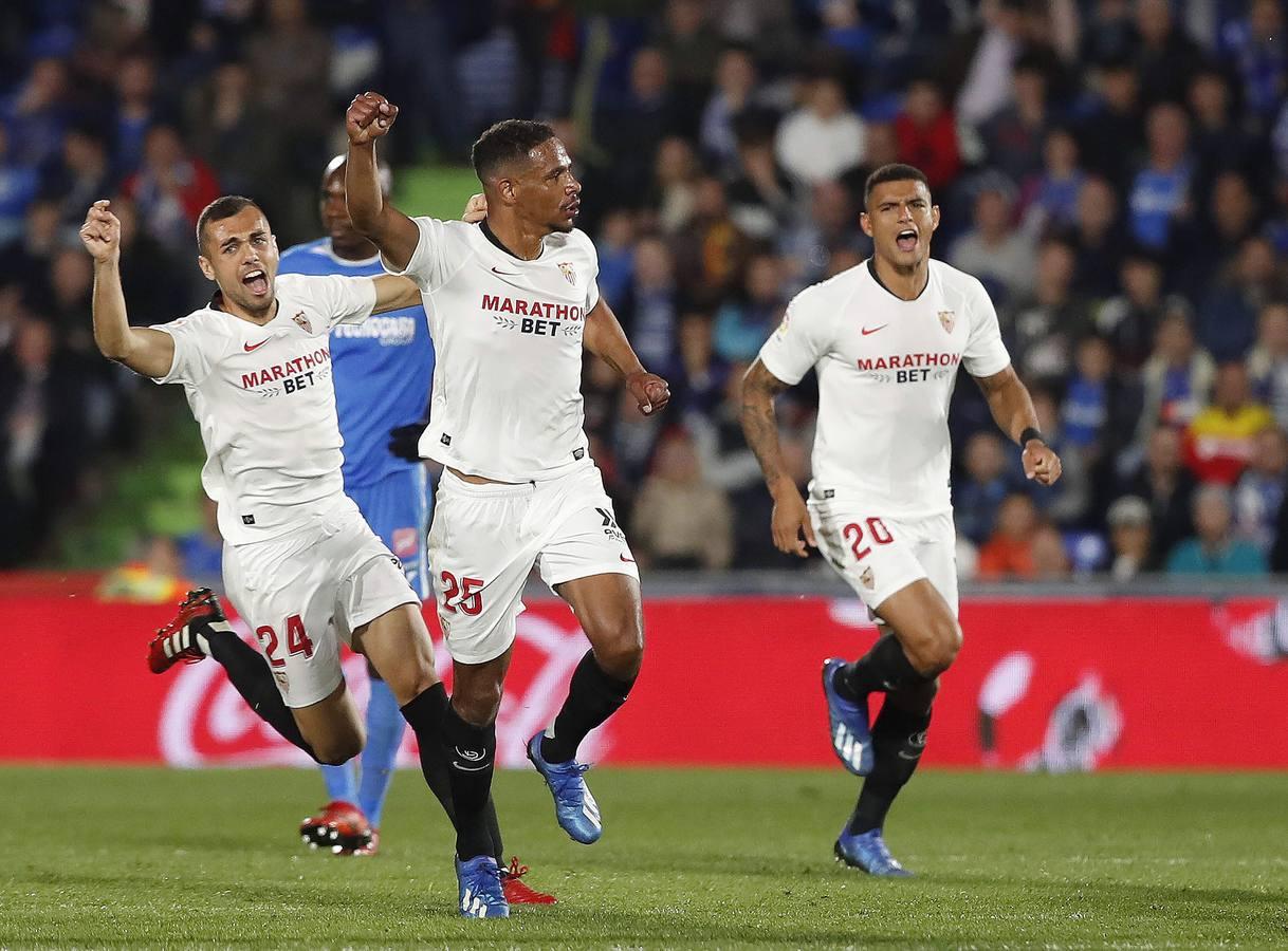 El Getafe-Sevilla de LaLiga, en imágenes