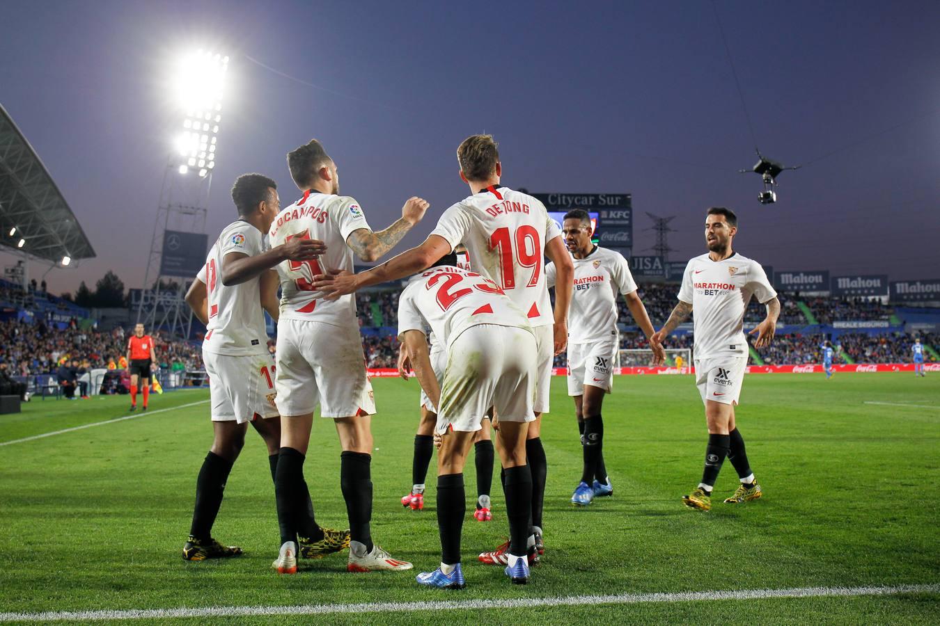 El Getafe-Sevilla de LaLiga, en imágenes