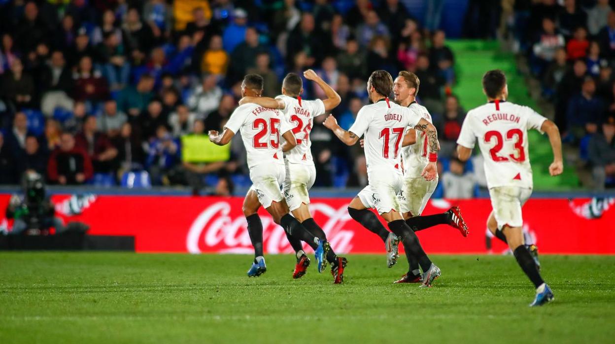 El Getafe-Sevilla de LaLiga, en imágenes