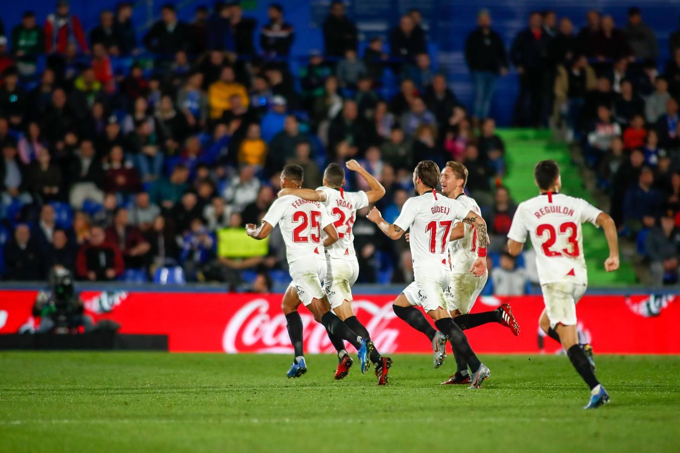 El Getafe-Sevilla de LaLiga, en imágenes