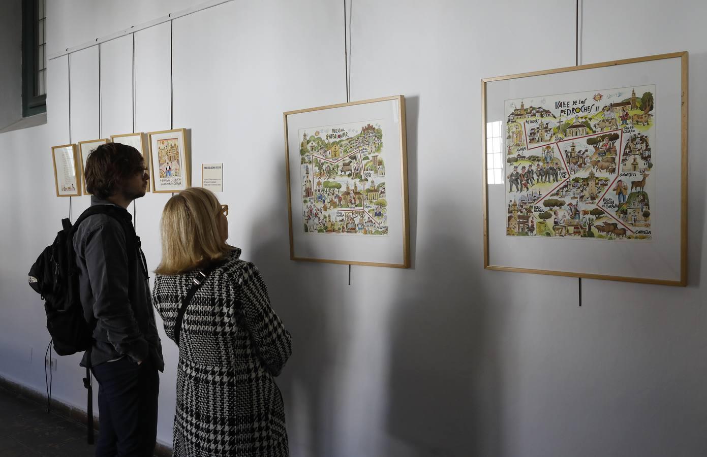 La exposición en homenaje a Tomás Egea del Palacio de la Merced, en imágenes