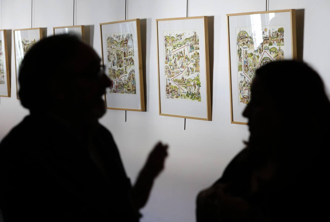 La exposición en homenaje a Tomás Egea del Palacio de la Merced, en imágenes