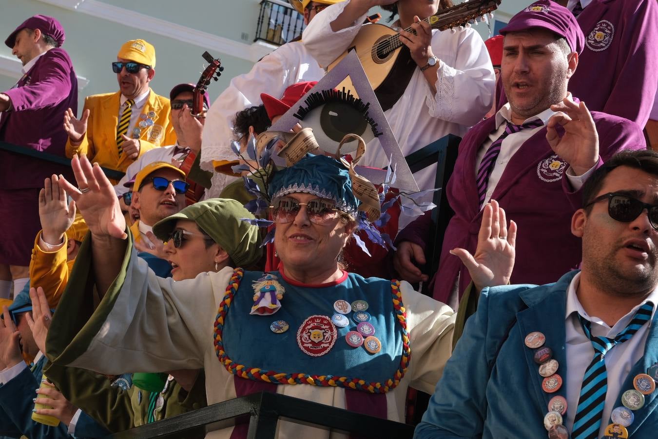 FOTOS: Lunes de coros en el Carnaval de Cádiz 2020