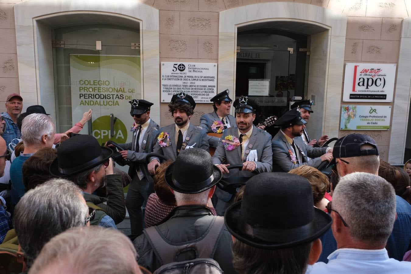 FOTOS: Lunes de coros en el Carnaval de Cádiz 2020