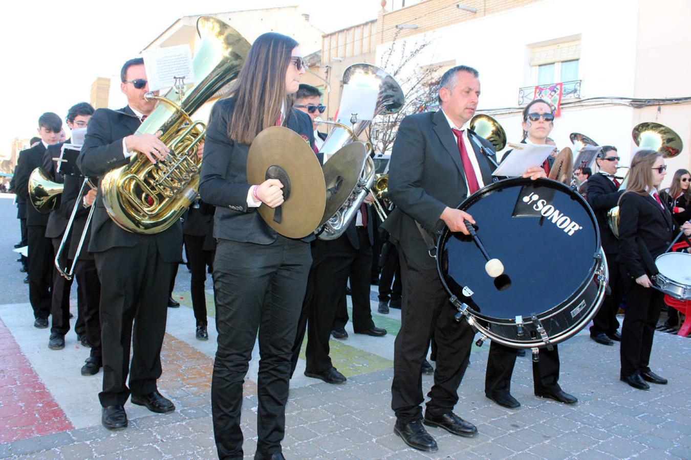 El animado carnaval de Villafranca de los Caballeros, en imágenes