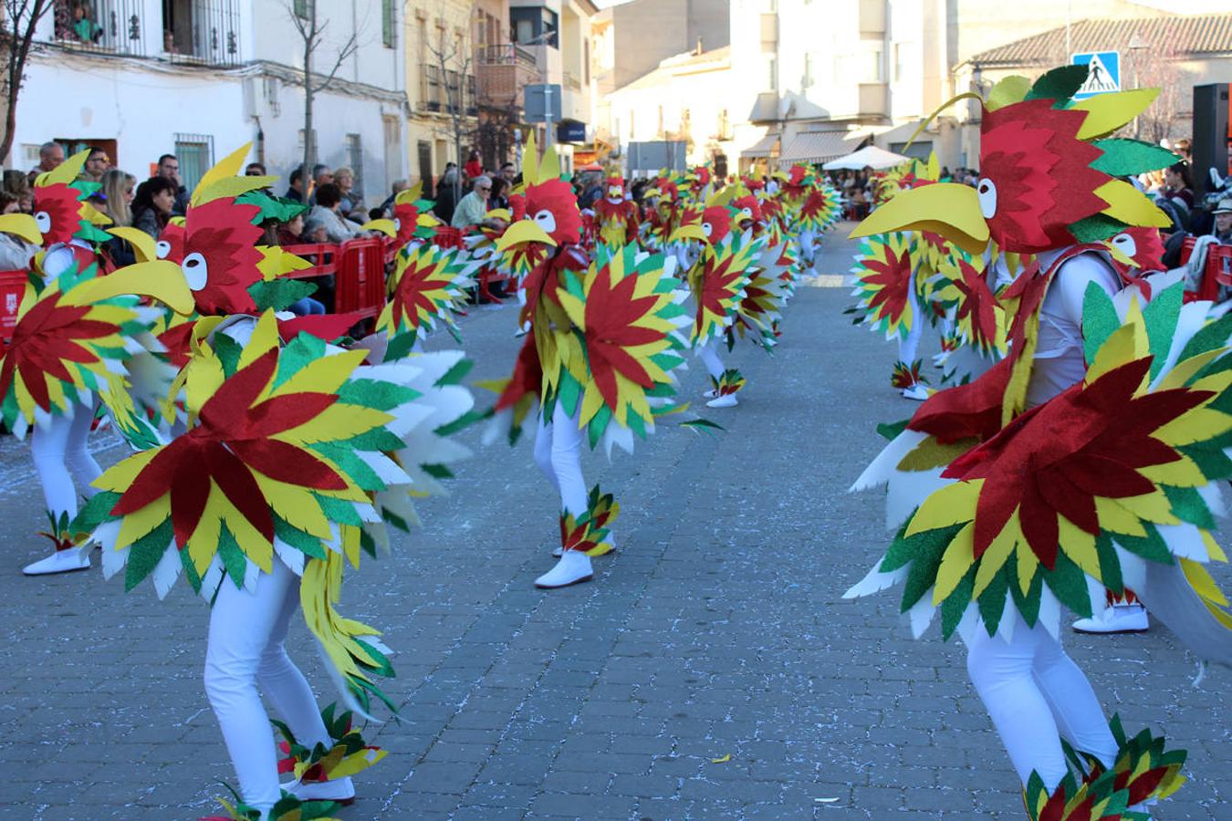 El animado carnaval de Villafranca de los Caballeros, en imágenes