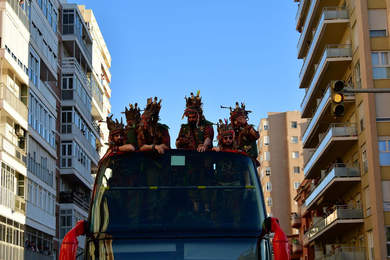 FOTOS: Así ha sido la Gran Cabalgata del Carnaval de Cádiz