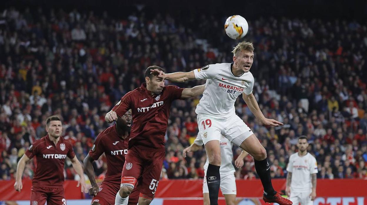 Las mejores imágenes del Sevilla FC - CFR Cluj