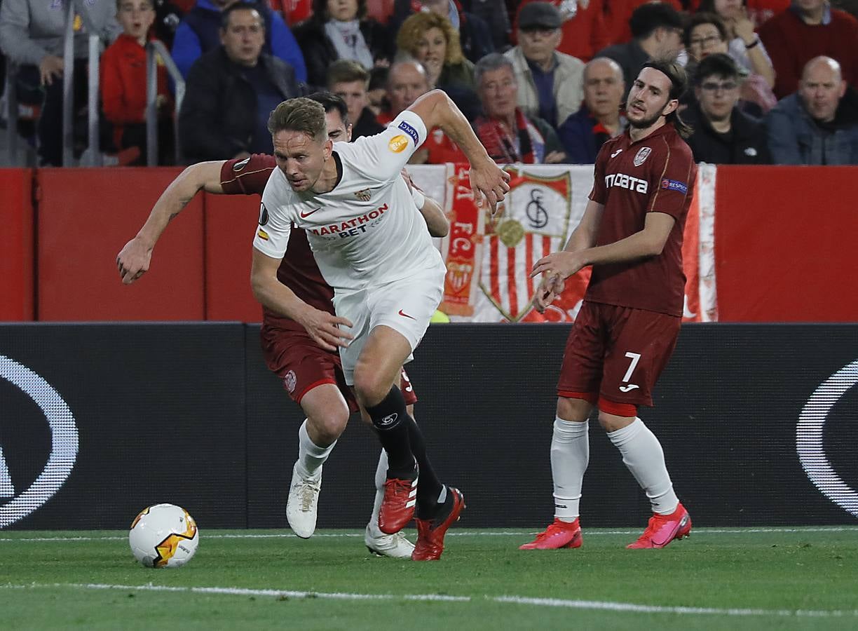 Las mejores imágenes del Sevilla FC - CFR Cluj