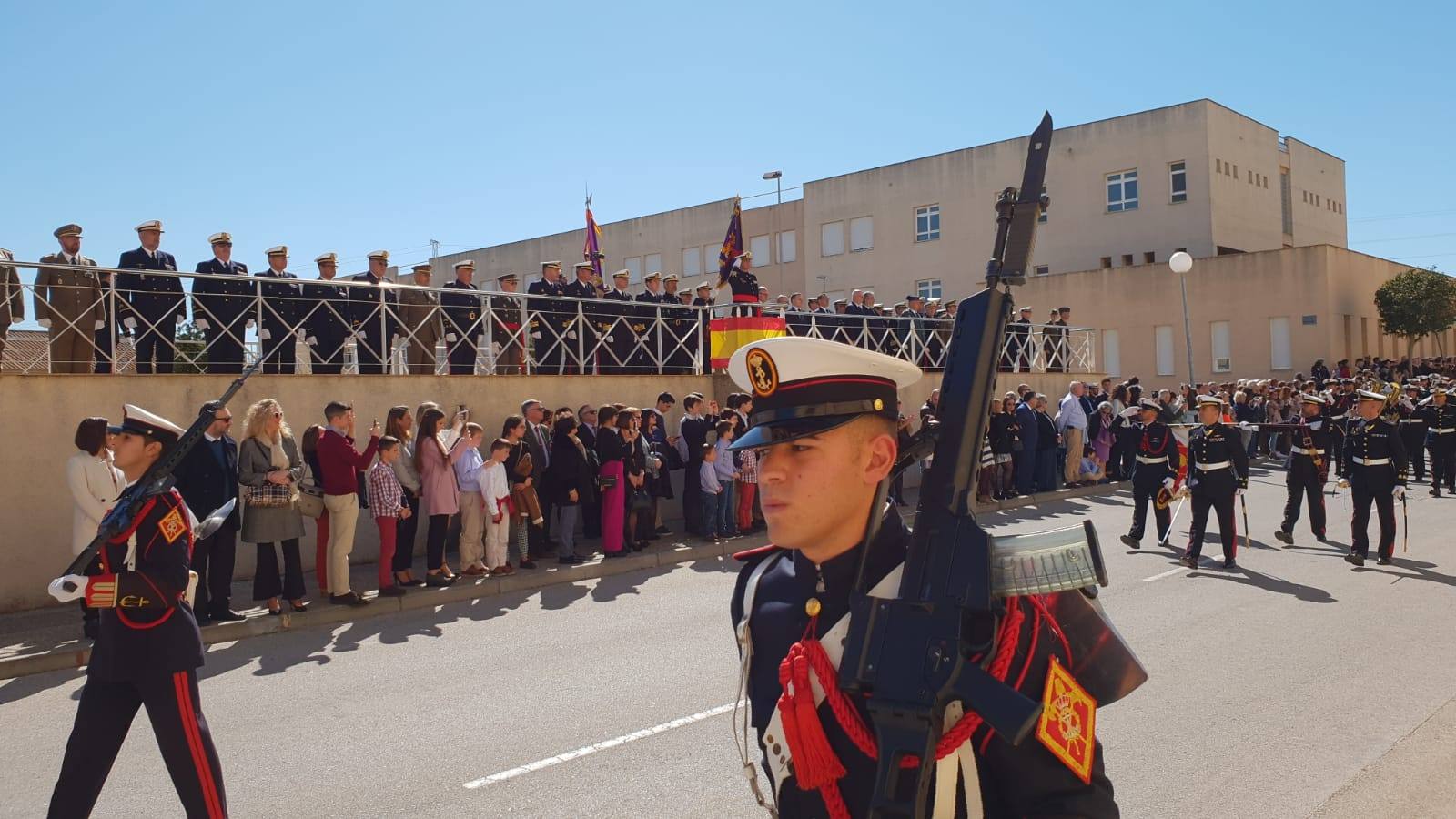 FOTOS: Parada y desfile militar por el 483 aniversario de la Infantería de Marina