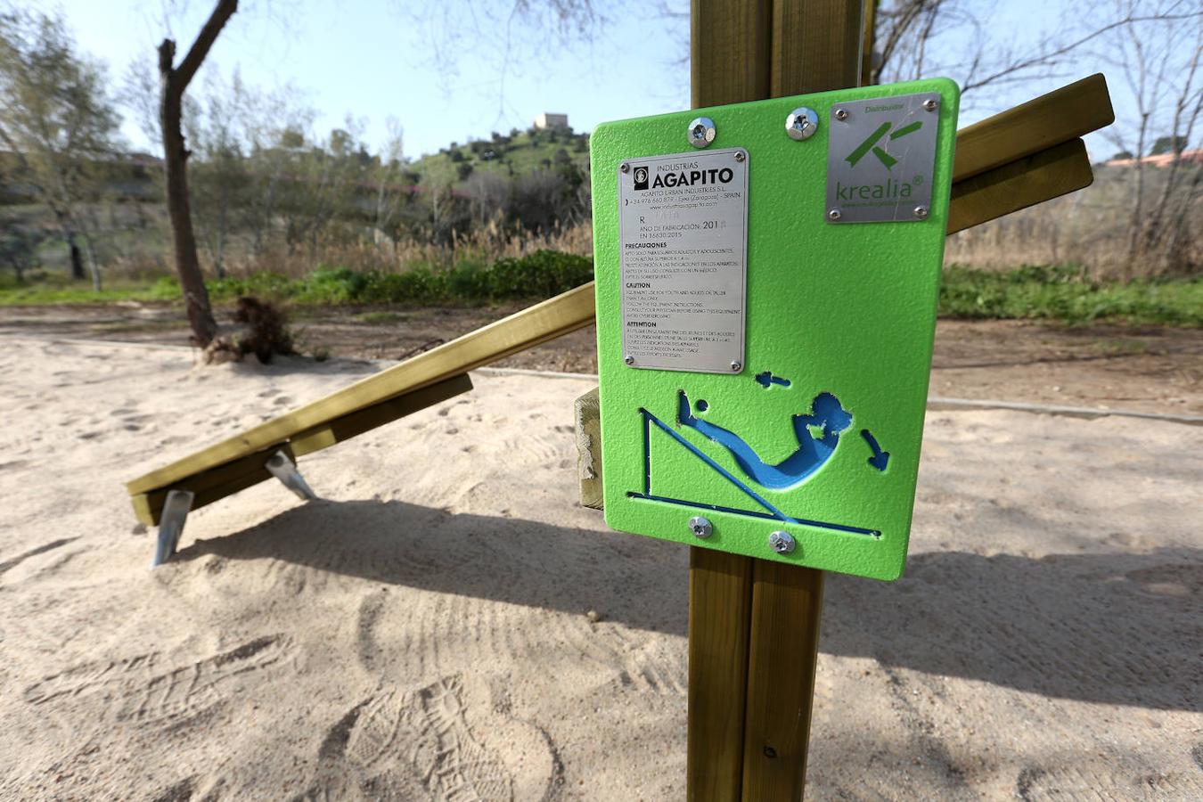 El nuevo circutivo deportivo al aire libre del puente de la Cava, en imágenes