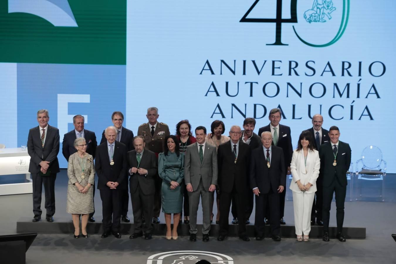 Las mejores imágenes del 40 aniversario de la autonomía de Andalucía