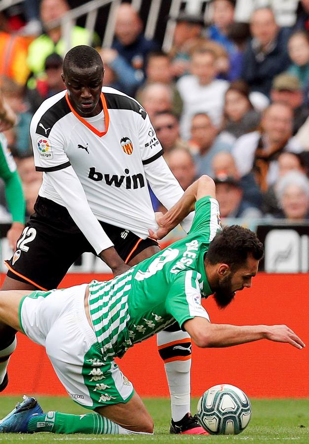 En imágenes, la derrota del Betis ante el Valencia en Mestalla