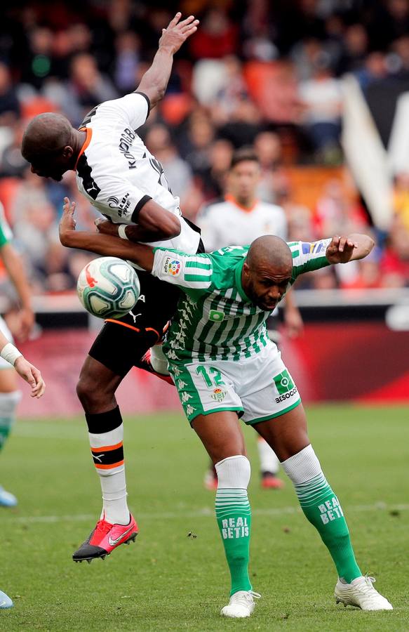 En imágenes, la derrota del Betis ante el Valencia en Mestalla