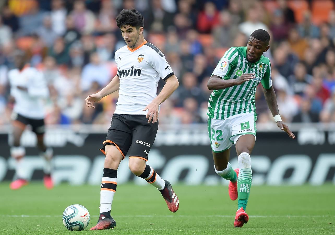 En imágenes, la derrota del Betis ante el Valencia en Mestalla