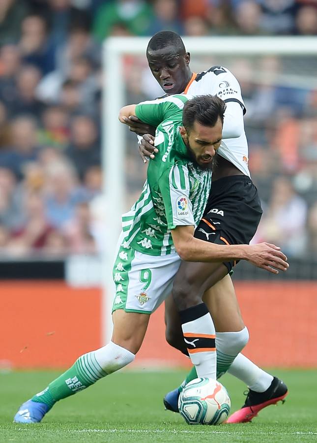 En imágenes, la derrota del Betis ante el Valencia en Mestalla