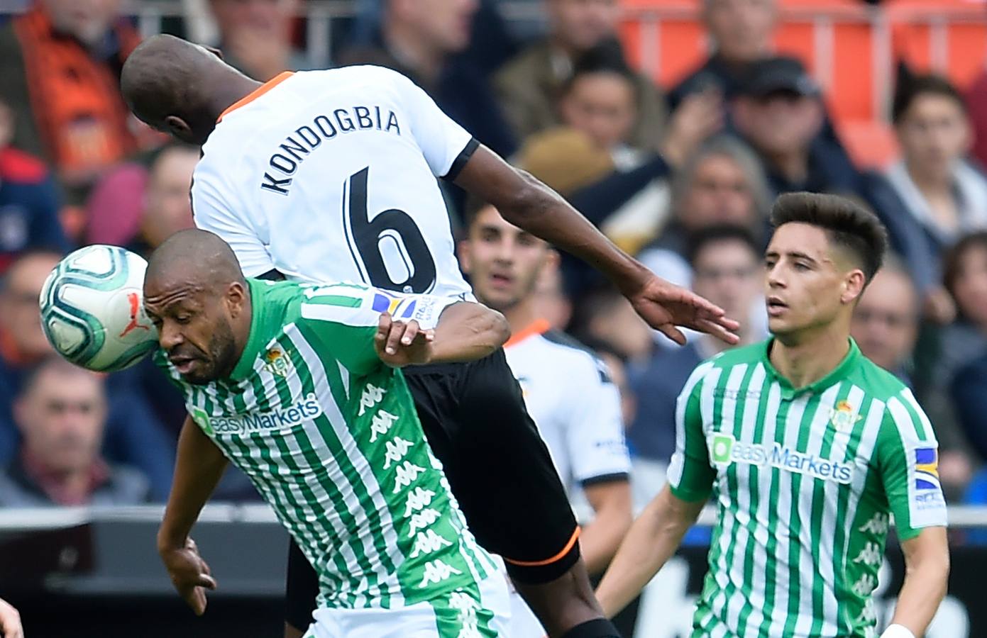 En imágenes, la derrota del Betis ante el Valencia en Mestalla