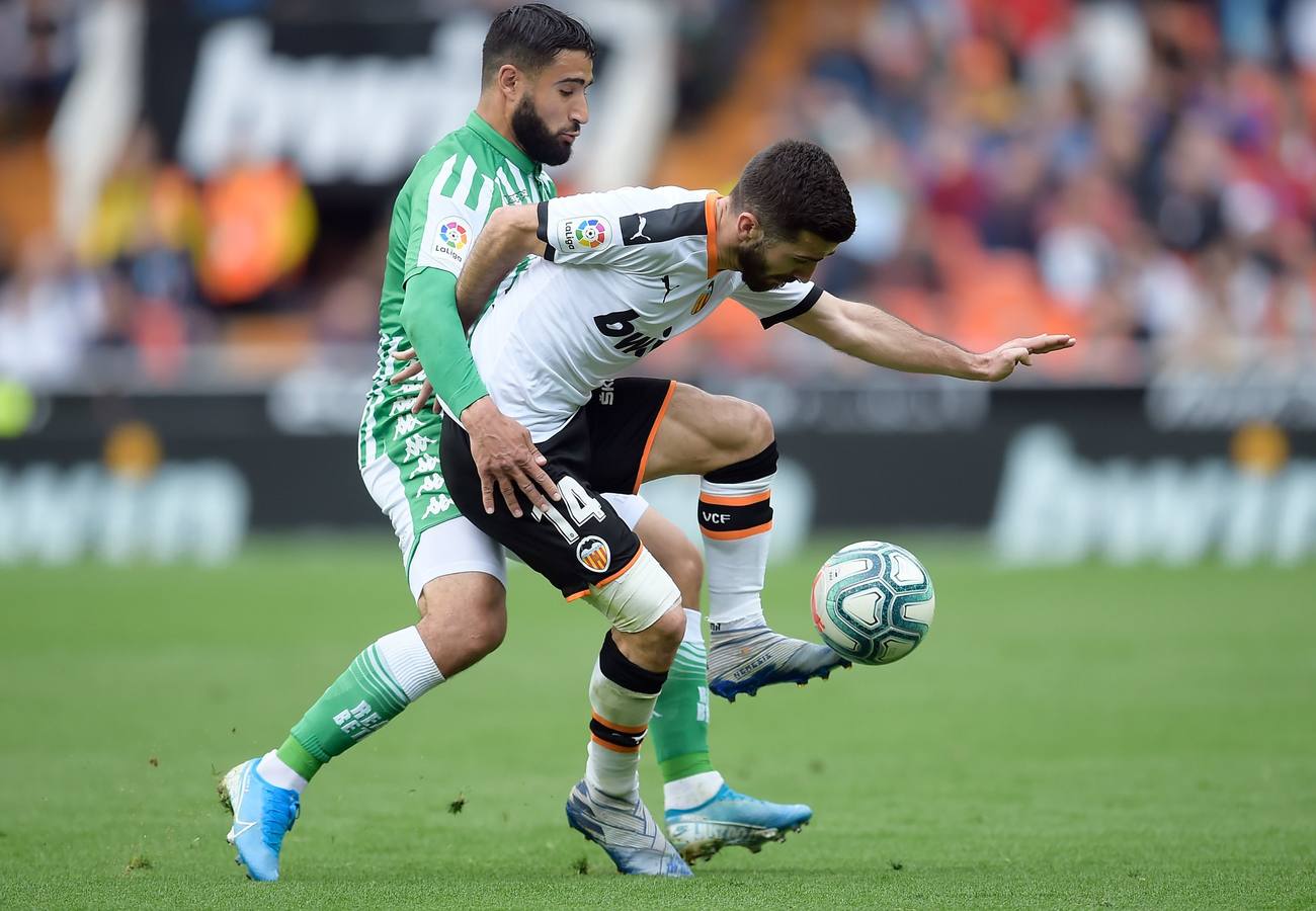 En imágenes, la derrota del Betis ante el Valencia en Mestalla