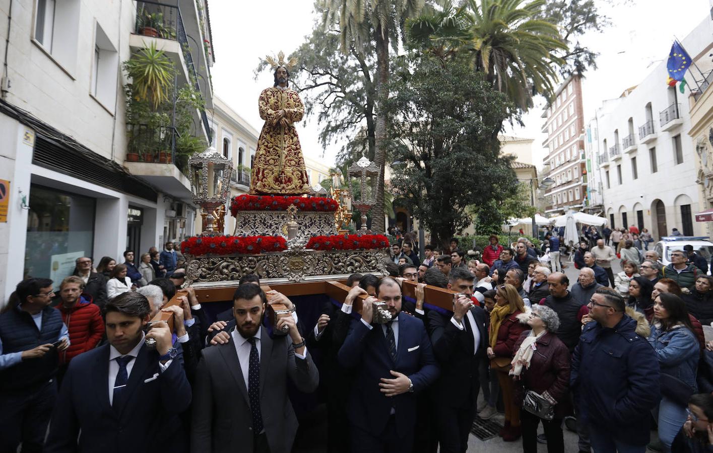 El Vía Crucis del Señor de la Sentencia de Córdoba, en imágenes